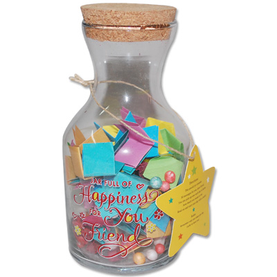 "Jar Full of 50 Message for Friend - 002 - Click here to View more details about this Product